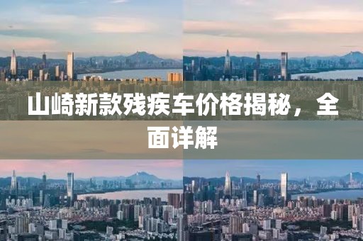 山崎新款残疾车价格揭秘，全面详解