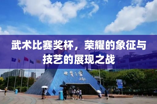 武术比赛奖杯，荣耀的象征与技艺的展现之战