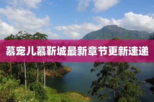 慕宠儿慕靳城最新章节更新速递