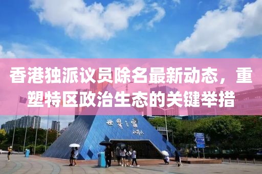 香港独派议员除名最新动态，重塑特区政治生态的关键举措