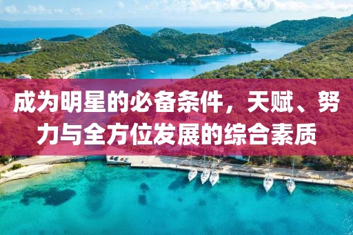 成为明星的必备条件，天赋、努力与全方位发展的综合素质