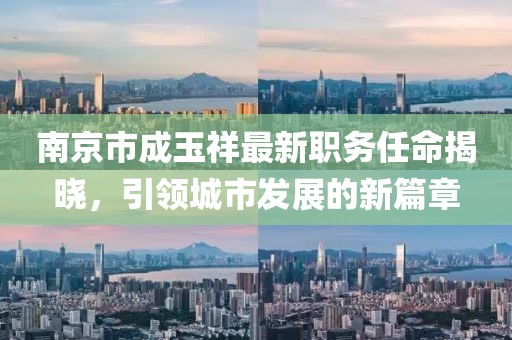 南京市成玉祥最新职务任命揭晓，引领城市发展的新篇章