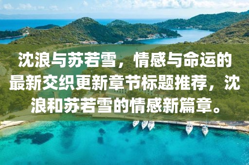 沈浪与苏若雪，情感与命运的最新交织更新章节标题推荐，沈浪和苏若雪的情感新篇章。