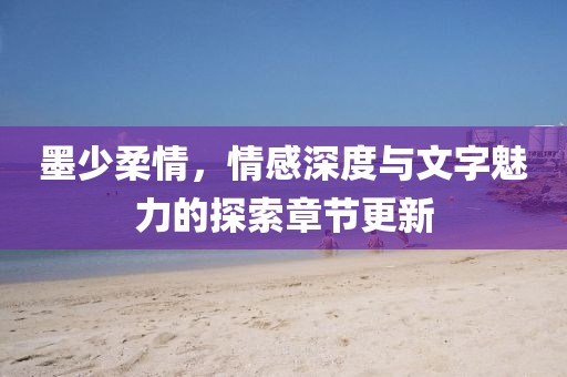 墨少柔情，情感深度与文字魅力的探索章节更新