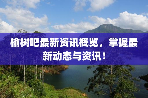 榆树吧最新资讯概览，掌握最新动态与资讯！