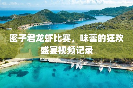 密子君龙虾比赛，味蕾的狂欢盛宴视频记录