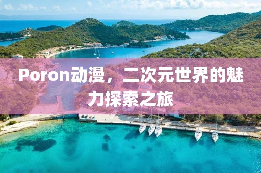 Poron动漫，二次元世界的魅力探索之旅