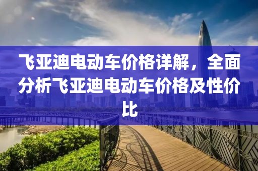 飞亚迪电动车价格详解，全面分析飞亚迪电动车价格及性价比