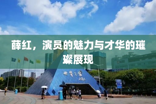 薛红，演员的魅力与才华的璀璨展现