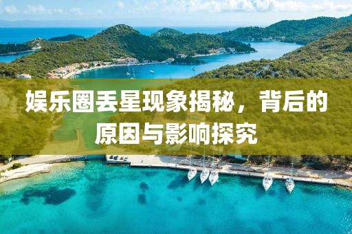 娱乐圈丢星现象揭秘，背后的原因与影响探究
