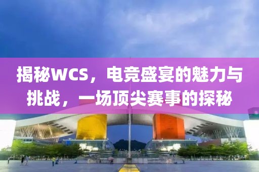 揭秘WCS，电竞盛宴的魅力与挑战，一场顶尖赛事的探秘