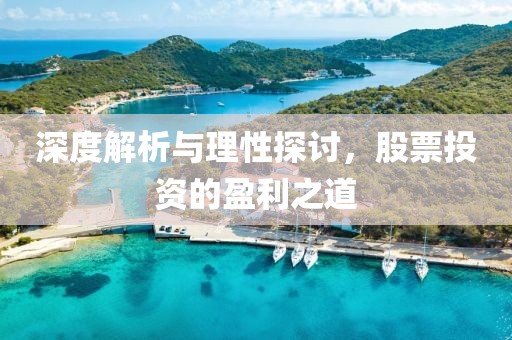 深度解析与理性探讨，股票投资的盈利之道