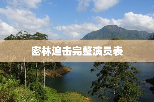 密林追击完整演员表