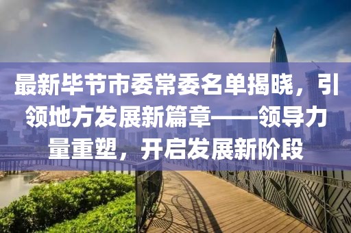 最新毕节市委常委名单揭晓，引领地方发展新篇章——领导力量重塑，开启发展新阶段