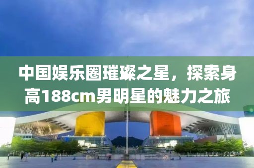 中国娱乐圈璀璨之星，探索身高188cm男明星的魅力之旅