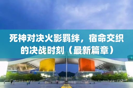 死神对决火影羁绊，宿命交织的决战时刻（最新篇章）