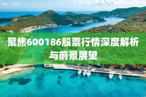 聚焦600186股票行情深度解析与前景展望