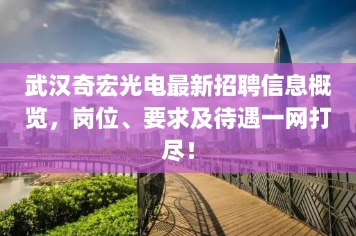 武汉奇宏光电最新招聘信息概览,岗位、要求及待遇一网打尽!