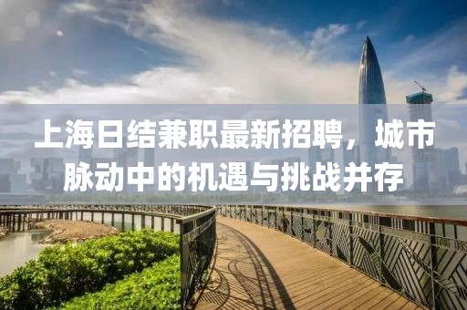上海日结兼职最新招聘,城市脉动中的机遇与挑战并存