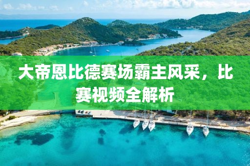 大帝恩比德赛场霸主风采，比赛视频全解析