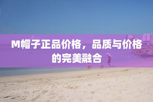 M帽子正品价格，品质与价格的完美融合