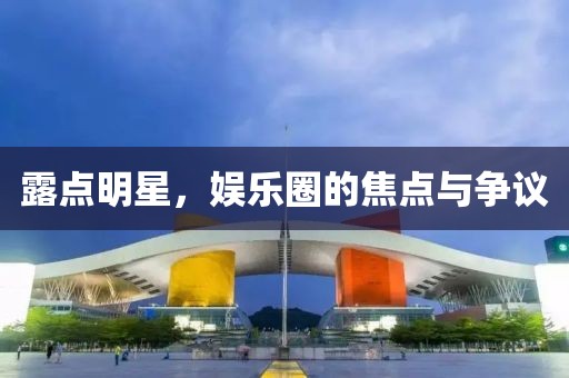 露点明星,娱乐圈的焦点与争议