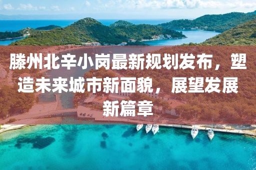 滕州北辛小岗最新规划发布,塑造未来城市新面貌,展望发展新篇章