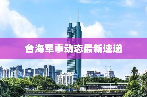 台海军事动态最新速递