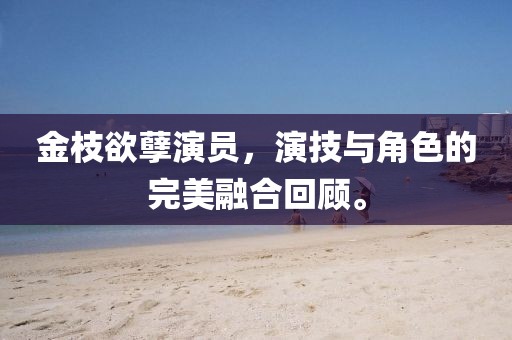 金枝欲孽演员,演技与角色的完美融合回顾。