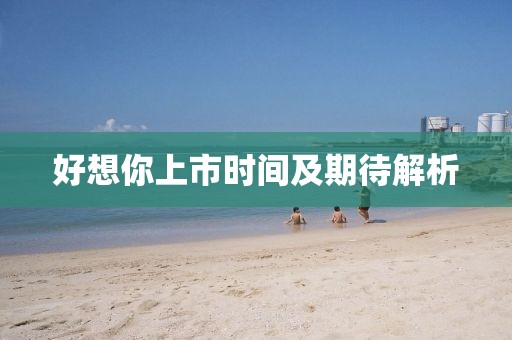 好想你上市时间及期待解析