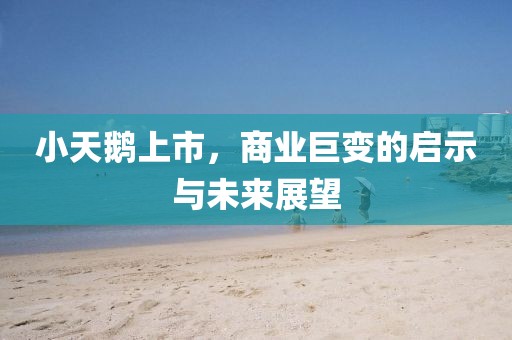 小天鹅上市，商业巨变的启示与未来展望