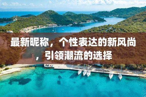 最新昵称，个性表达的新风尚，引领潮流的选择