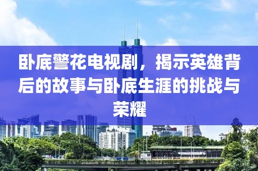 卧底警花电视剧,揭示英雄背后的故事与卧底生涯的挑战与荣耀