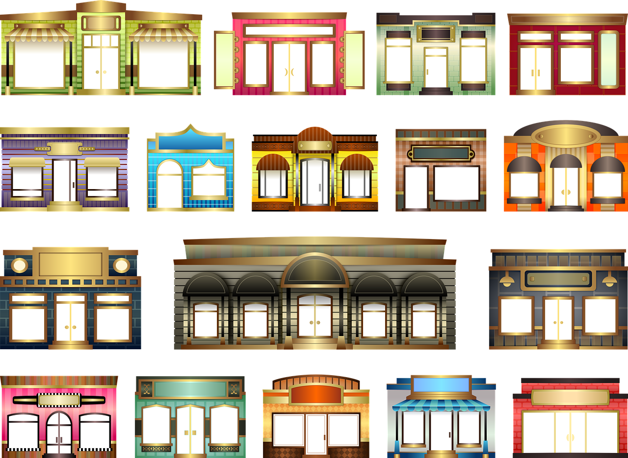 最新店铺门头设计,塑造独特商业魅力,打造独特商业名片